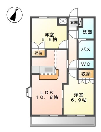 Tiareの物件間取画像